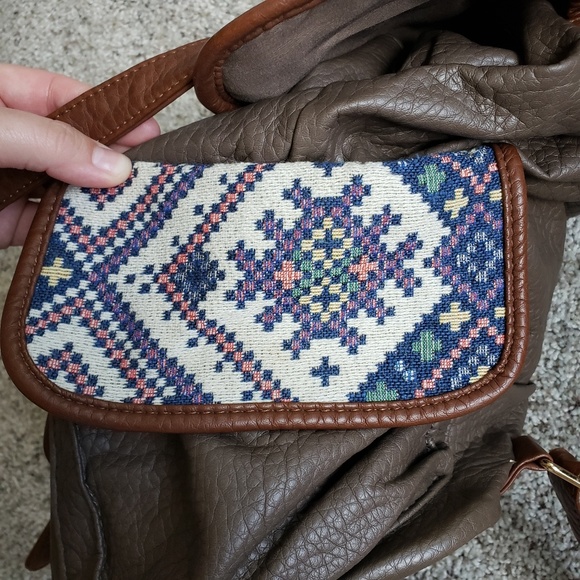 Patterned Backpack - Picture 2 of 3